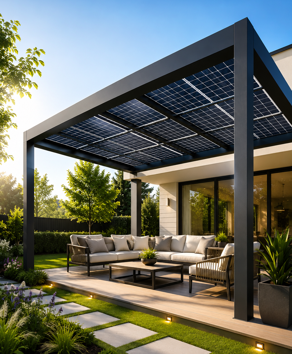 Solar Pergola Installation in Costa Blanca